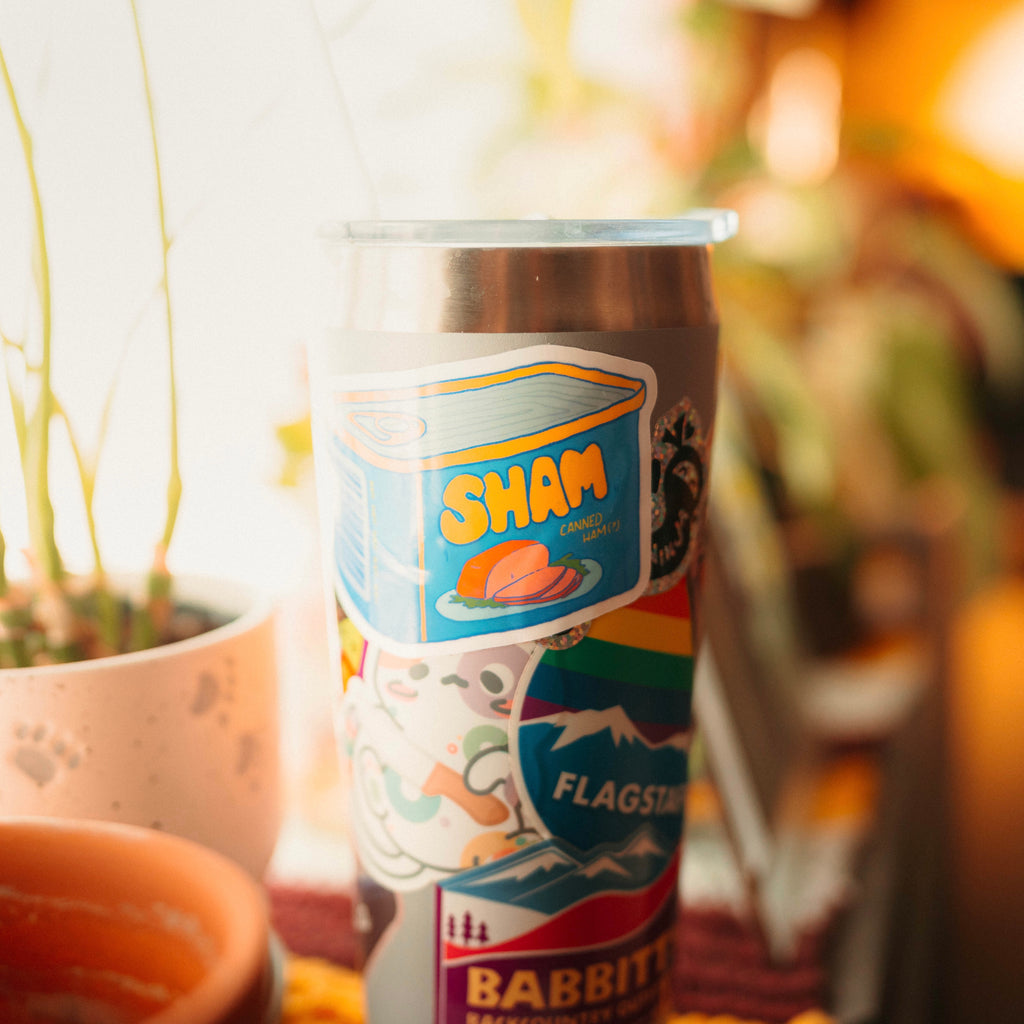 sham sticker