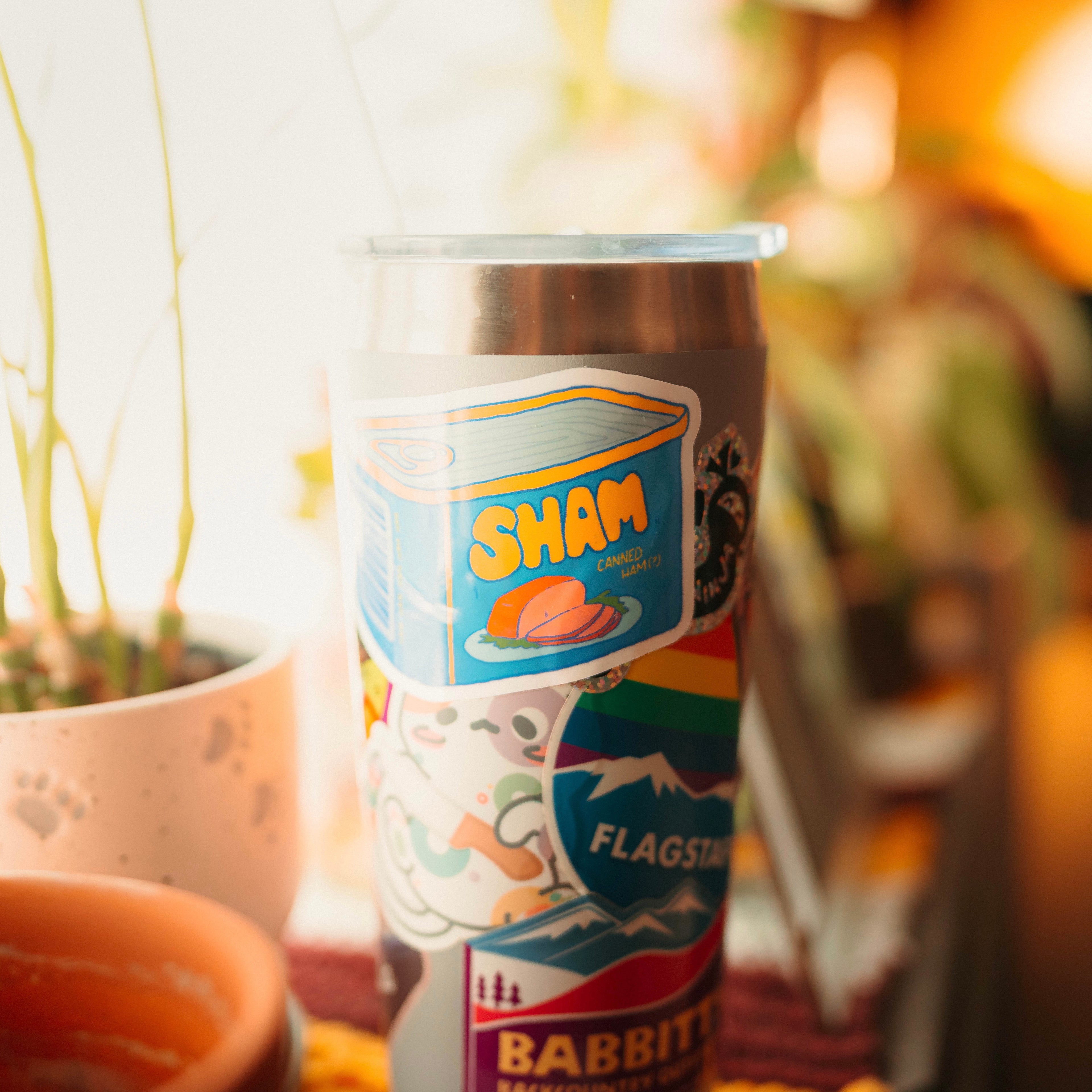 sham sticker