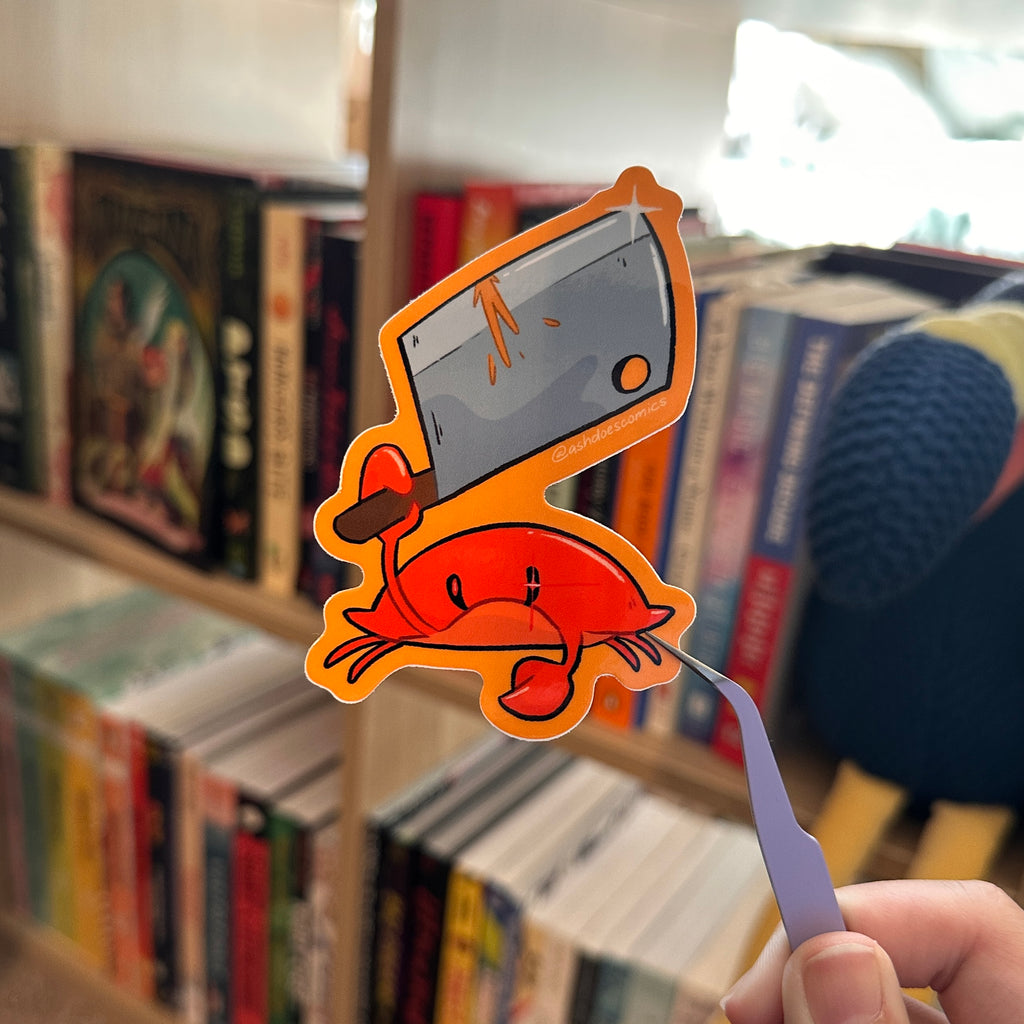 danger crab sticker