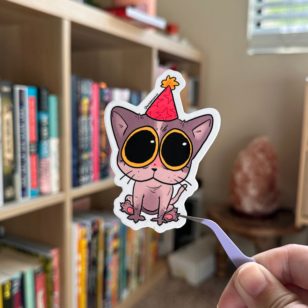 birthday bingus sticker