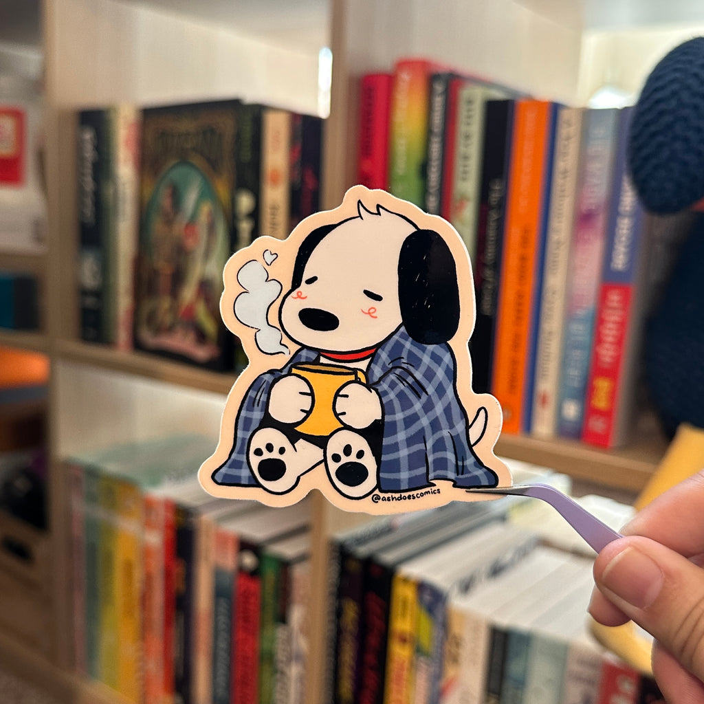 sleepy spupi sticker